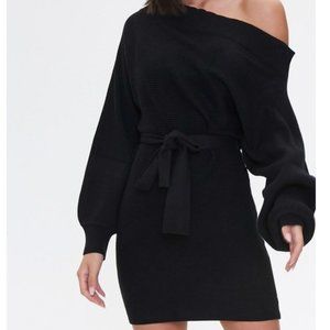 Off Shoulder Sweater Dress Forever 21